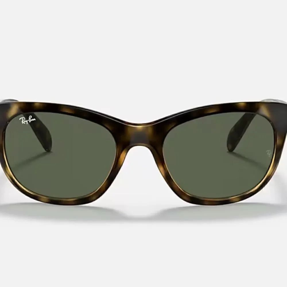Ray-Ban RB4216 Women's Sunglasses 601/11 Polished Havana LENSES Green NWT $229